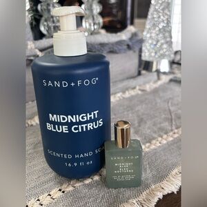 Midnight Blue Citrus Set- Hand Soap& Perfume Roller